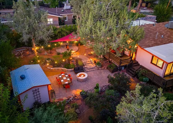 Sun And Sage Hideaway With Zen Garden And Hot Tub Ferienhaus *
